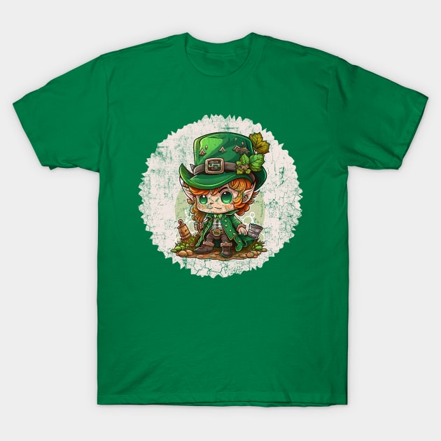 Cute Leprechaun T-Shirt by vladocar